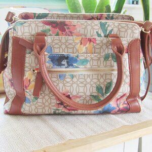 Time and Tru Becket Satchel/Crossbody Bag NWOT